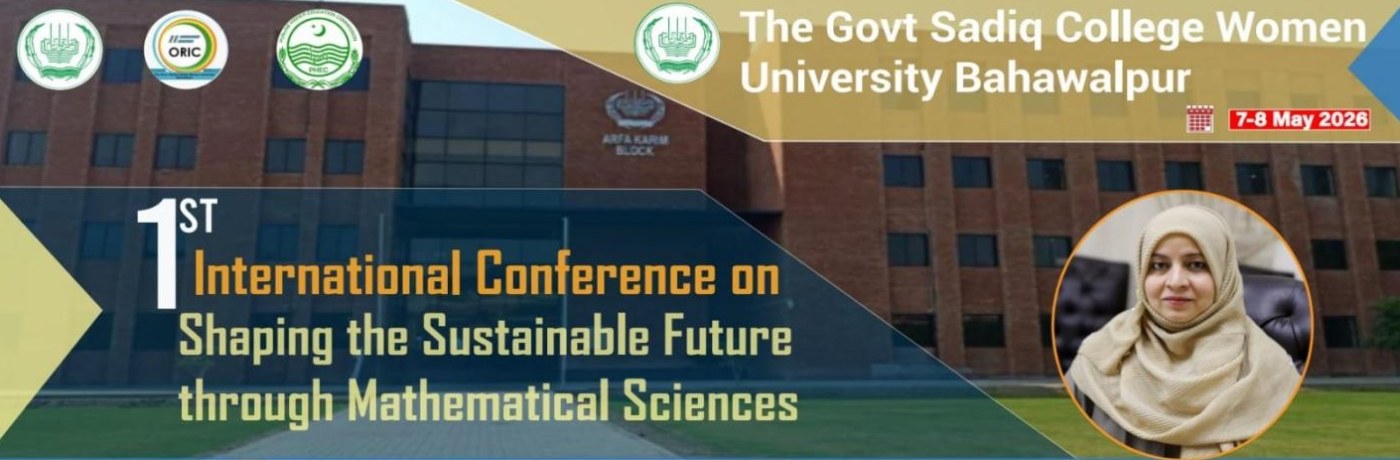 1st International Conference on Shaping the Sustainable Future through Mathematical Sciences